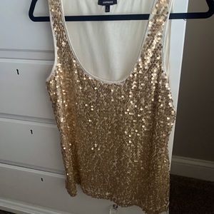 sequin tank